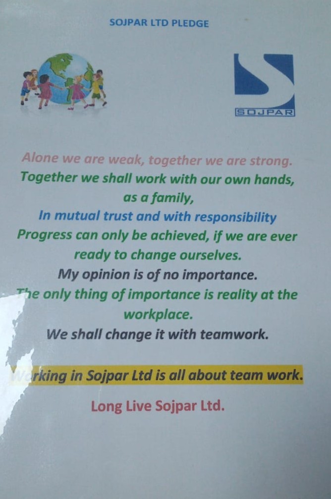 Sojpar Pledge