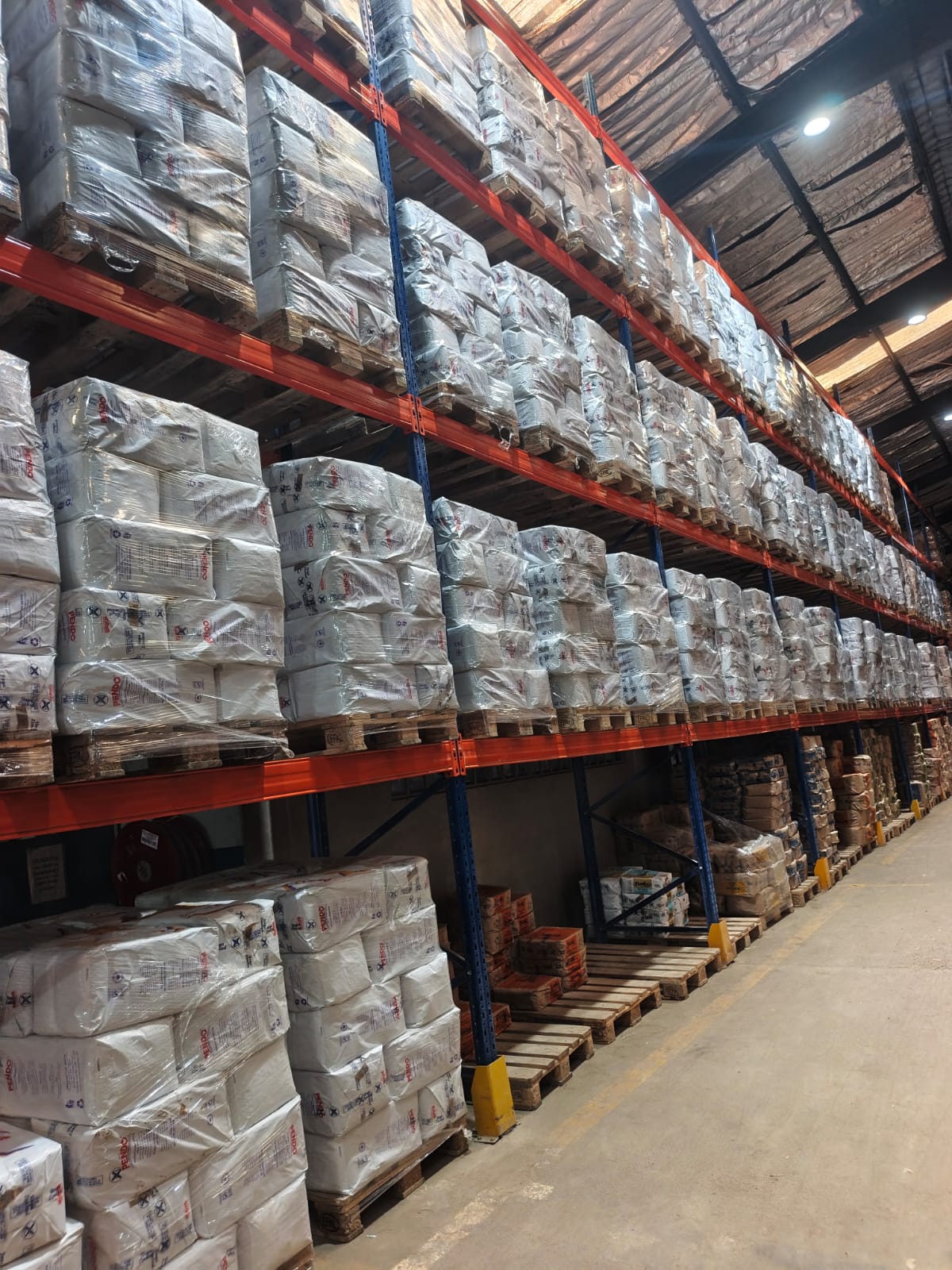 Warehouse racking