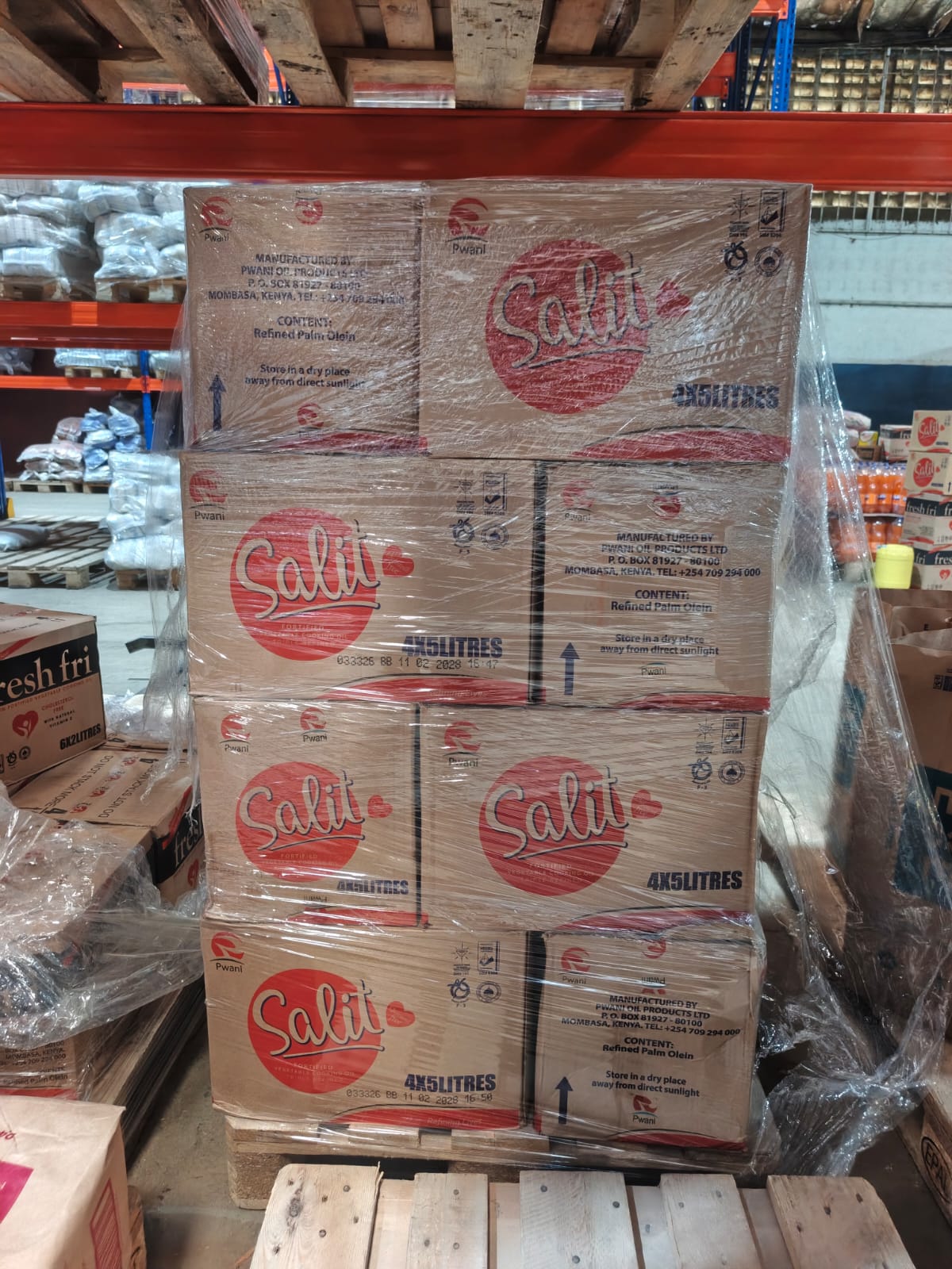 Warehouse aisle
